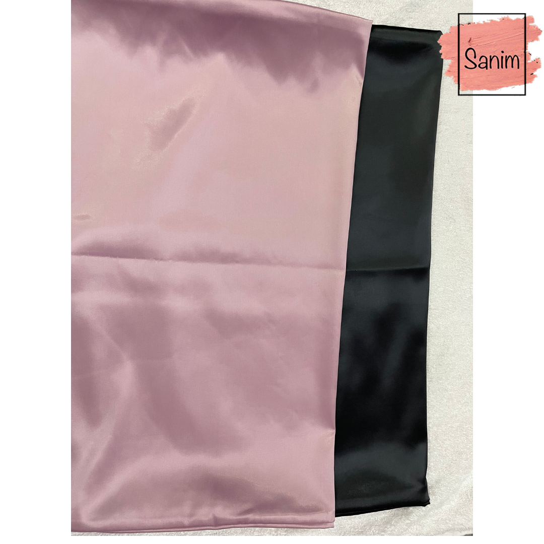 Satin pillowcase
