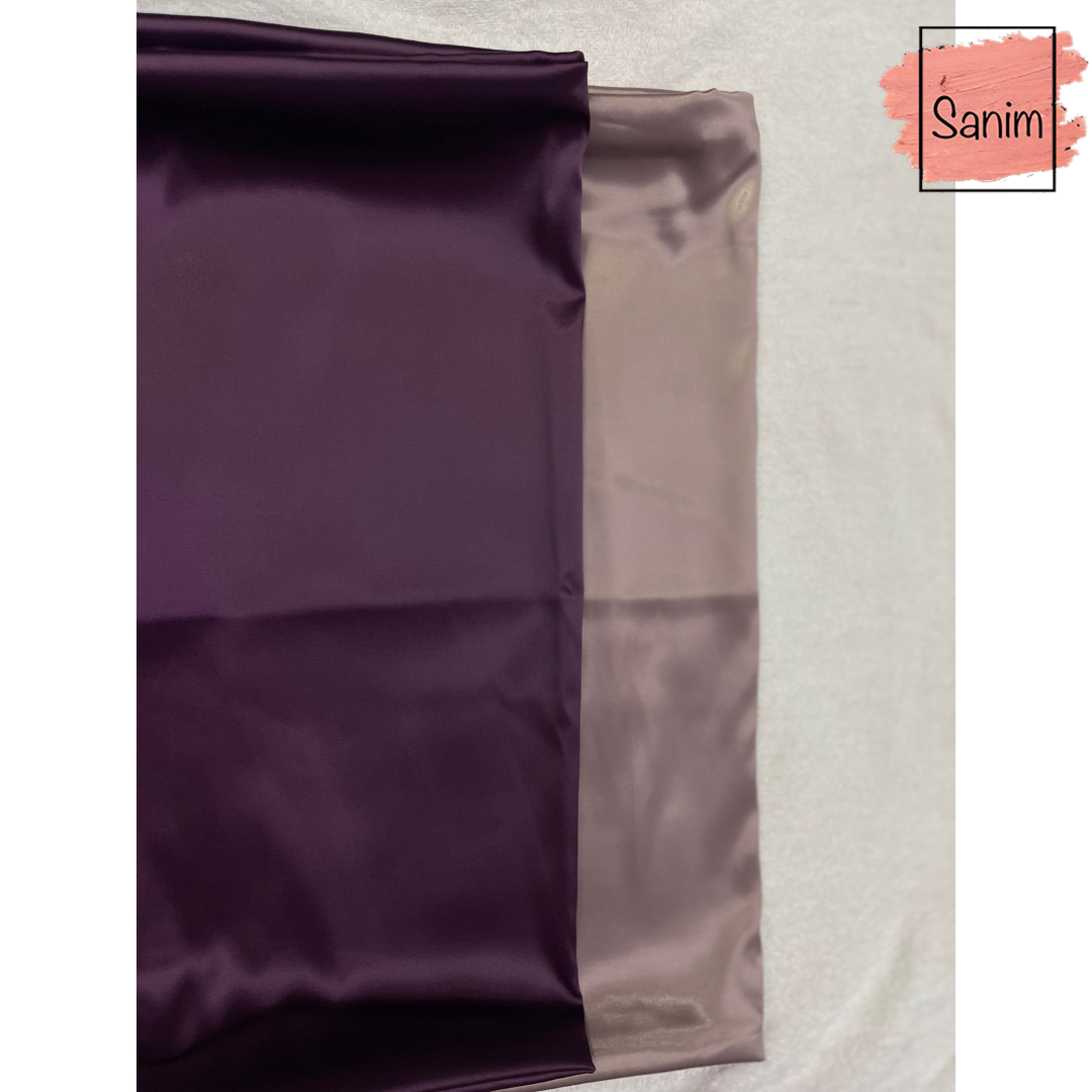 Satin pillowcase