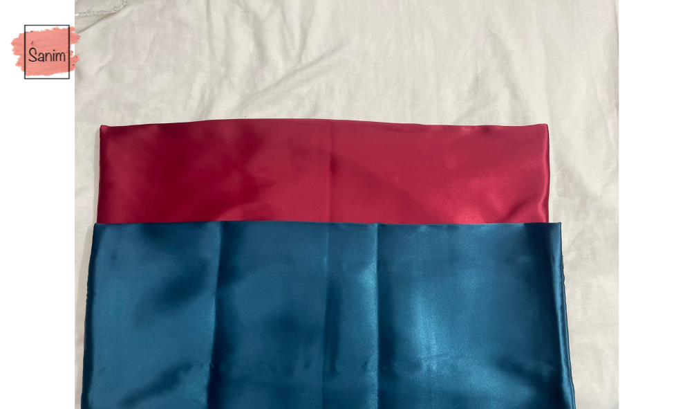 Satin pillowcase
