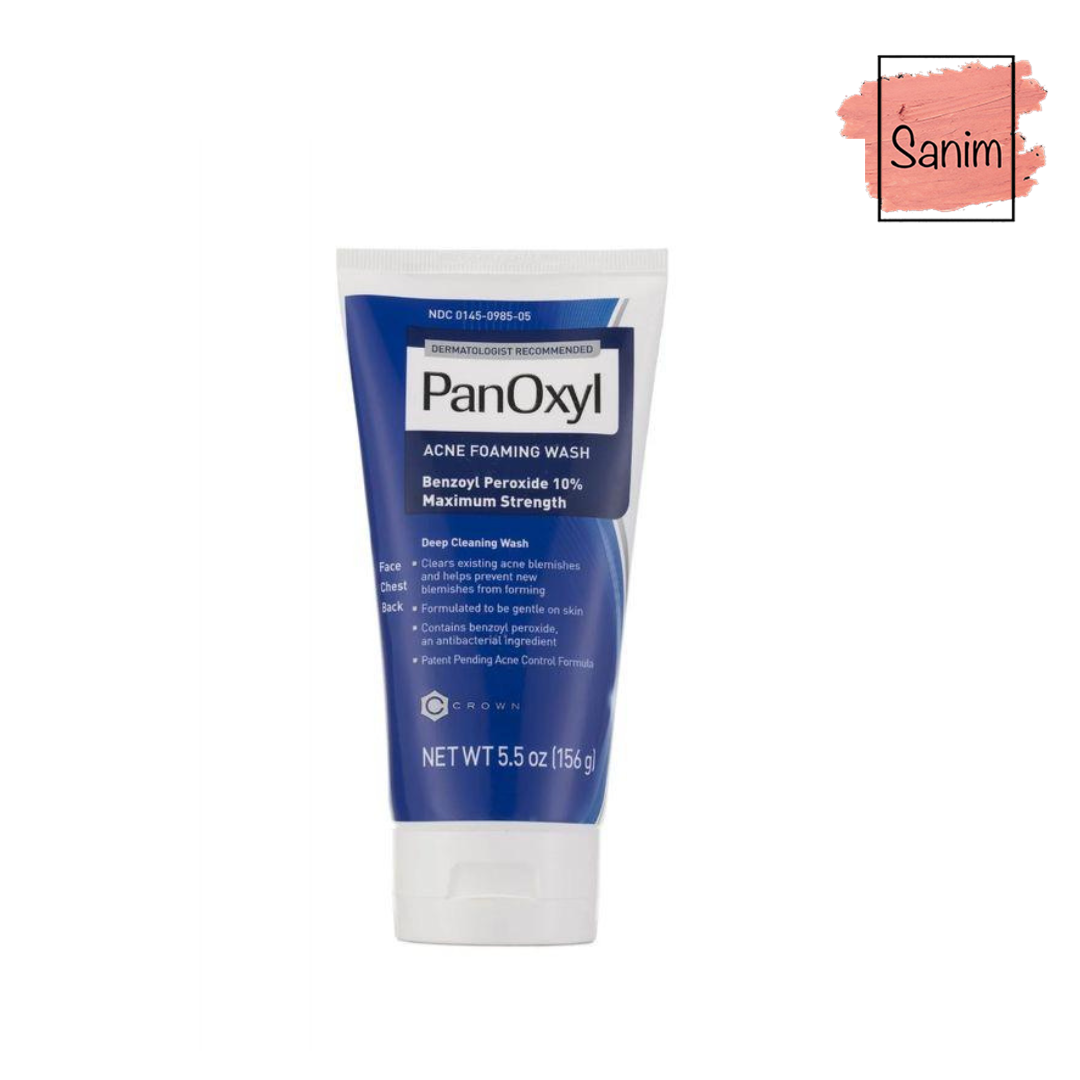 PanOxyl Acne Creamy wash Benzoyl Peroxide