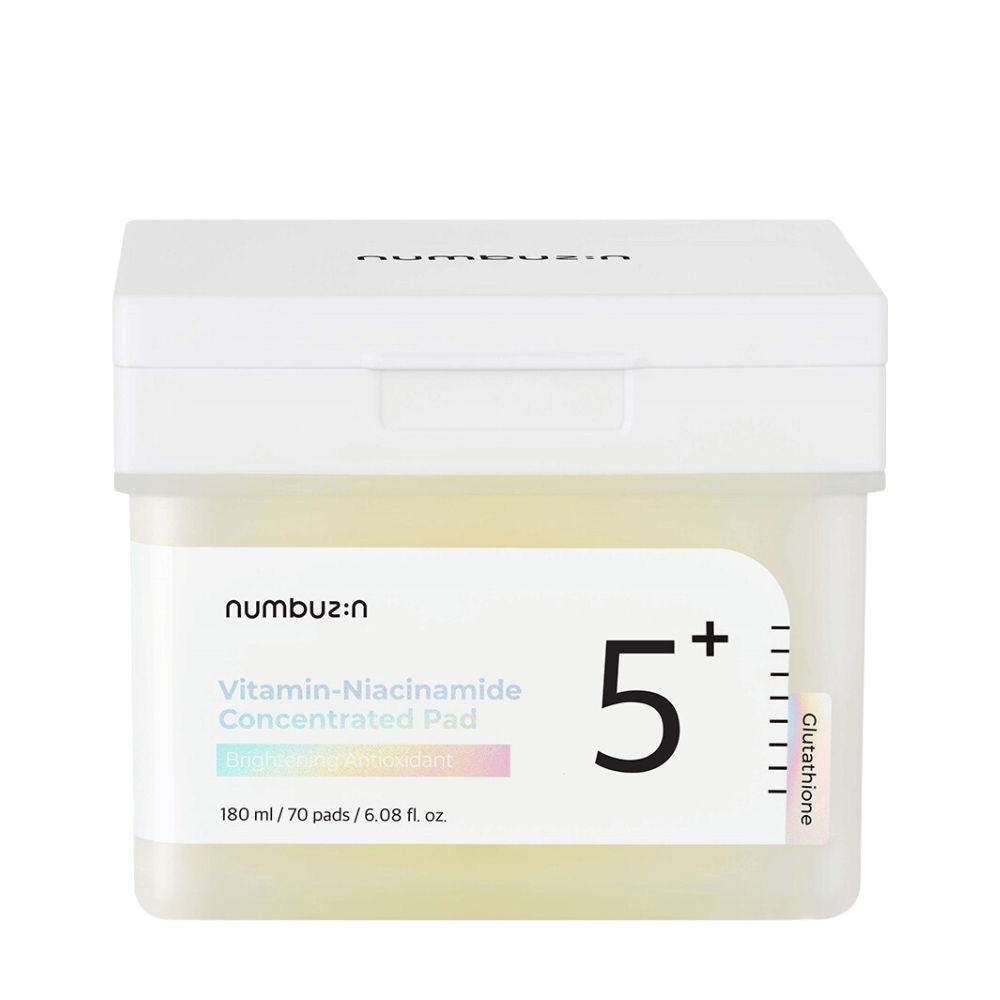 Numbuzin - No.5+ Glutathione Vitamin-Niacinamide Concentrated Pad 70 Pads