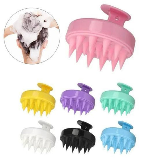 Selicon massage shampoo brush