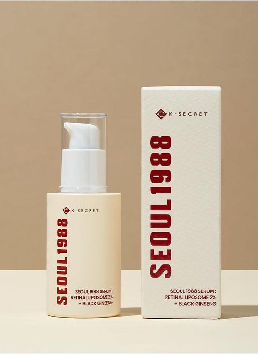 K-Secret SEOUL 1988 SERUM : RETINAL LIPOSOME 2% + BLACK GINSENG