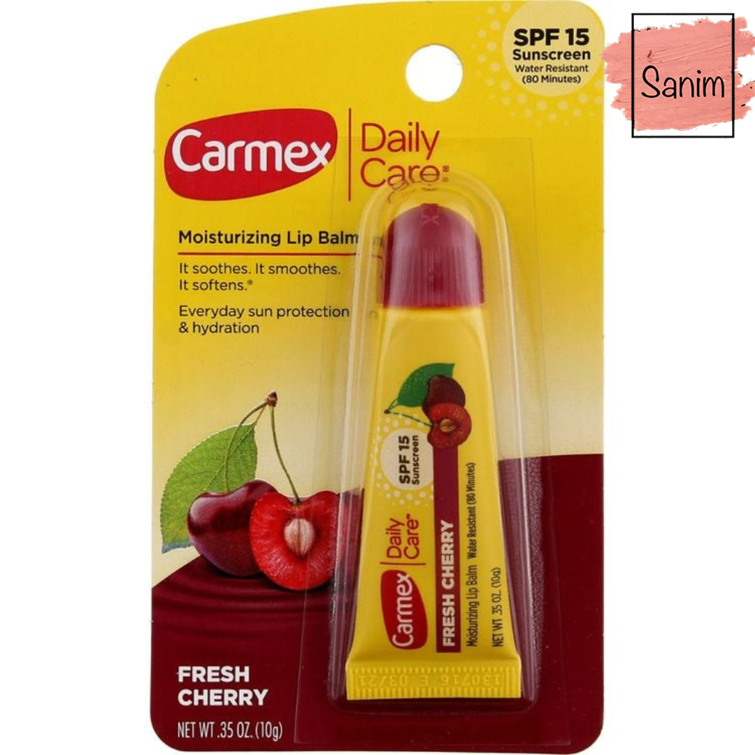 Carmex lip balm fresh cherry