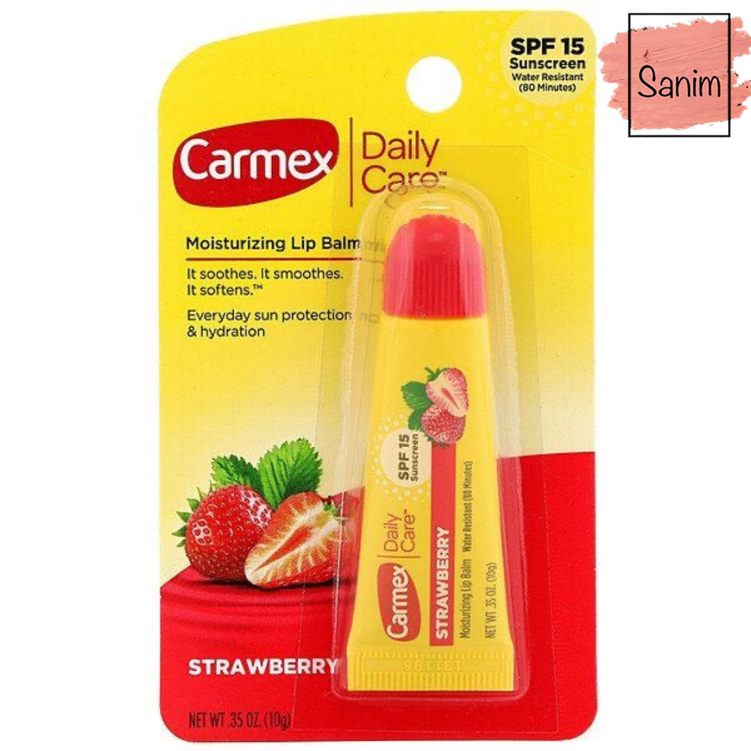 Carmex lip balm strawberry